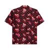 Gucci GG Hearts Silk Bowling Shirt 'Black Red' Men's 782500-ZAQEB-1072