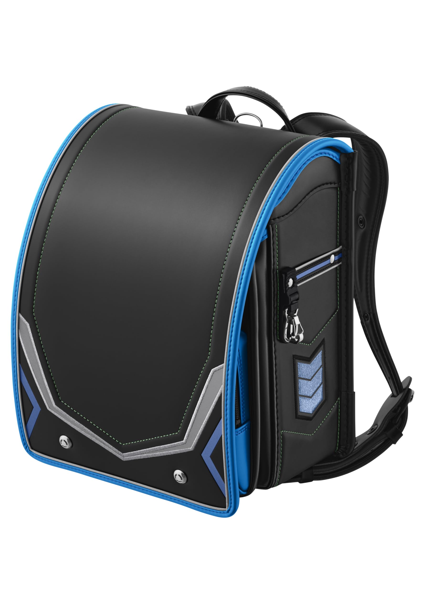 

Angel Wings Sugokou Metaworld Magical Rock School Bag for Boys 2025 Model Black x Pearl Metal Marine [SEIBAN]