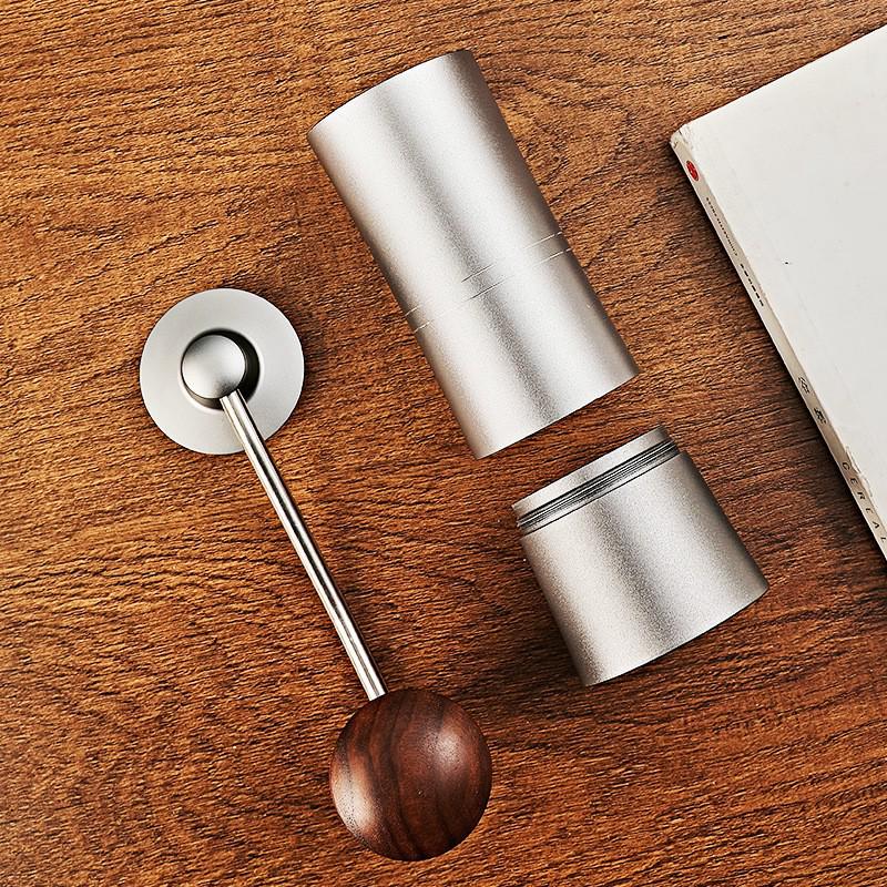 Hand-Crank Waistline Coffee Grinder - Small Household Hand-Pour Coffee Bean Grinder