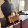 Fashion Trend Square Acrylic Bag Chain Bag Glossy Styling Hand Bag Crossbody Bag
