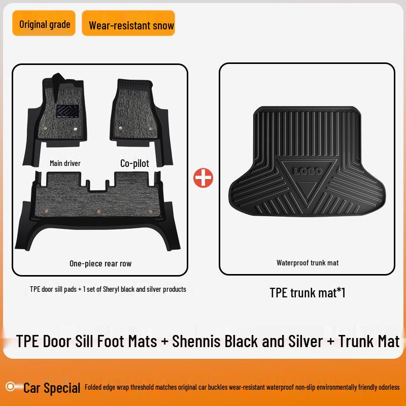 2026 Dongfeng Honda CRV TPE Waterproof Full Coverage Floor Mats