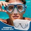 Dive Glasses Box Dustproof Portable Protective Container Dive Glasses Organizer Travel Case For Snorkelers Swimmers Coaches
