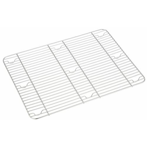 

Ikeda Square Tray, 12-Piece Capacity, Fine Mesh, Eco-Clean Finish, Stainless Steel, Made in Japan, AEK3405