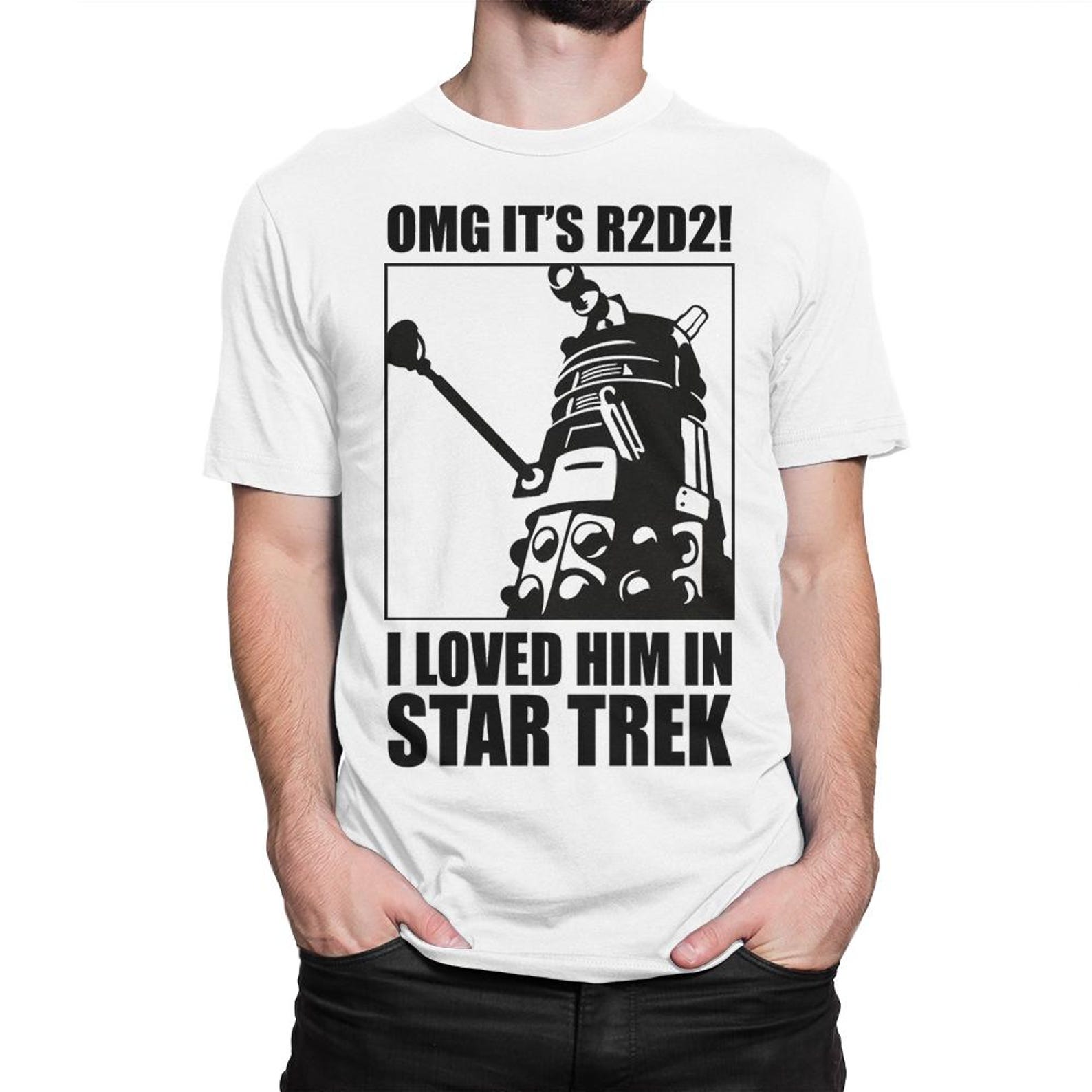 OMG It s R2D2 Funny Geek T-Shirt, Men s and Women s Sizes Tee S