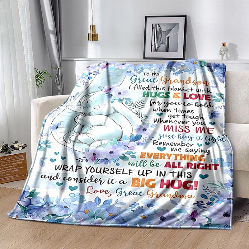 1pc Bonus Dad Gift Bonus Dad Blanket, Perfect for Couch, Bed .W103 80x120cm