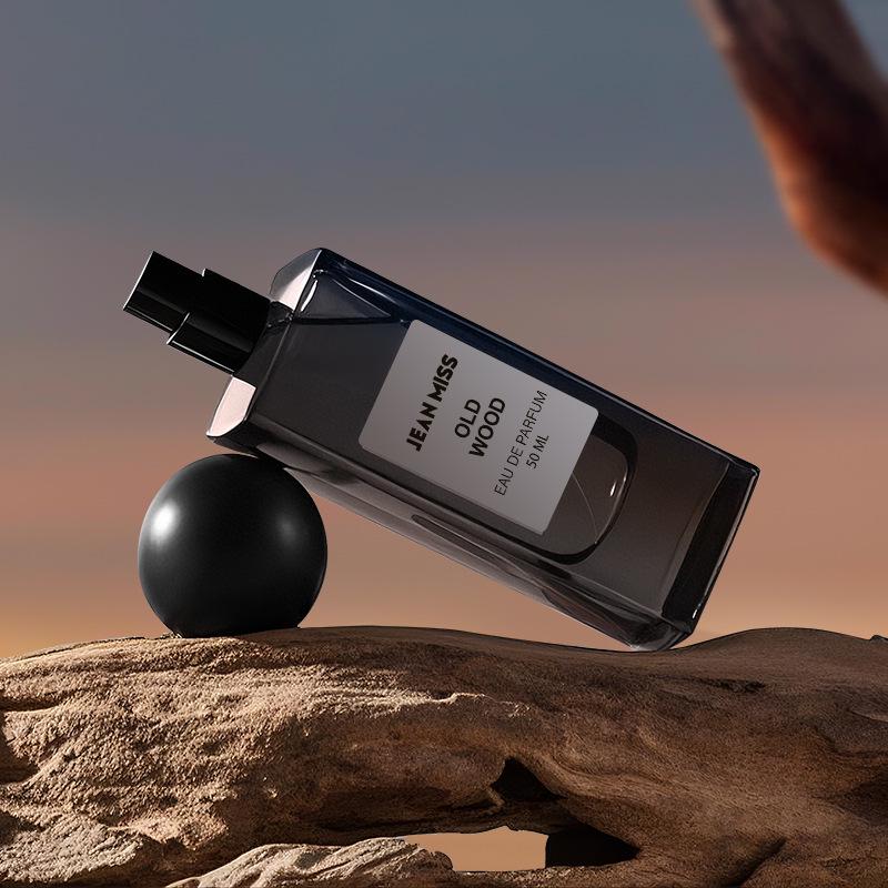 Deep Ebony Oud Men's Eau De Cologne 50ml - High-End Southeast Asian Fragrance.