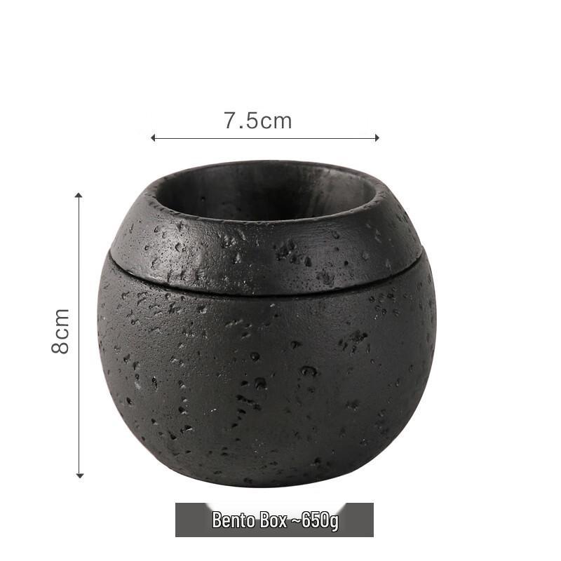 Cement Semi-circular Black Multi-functional Holder