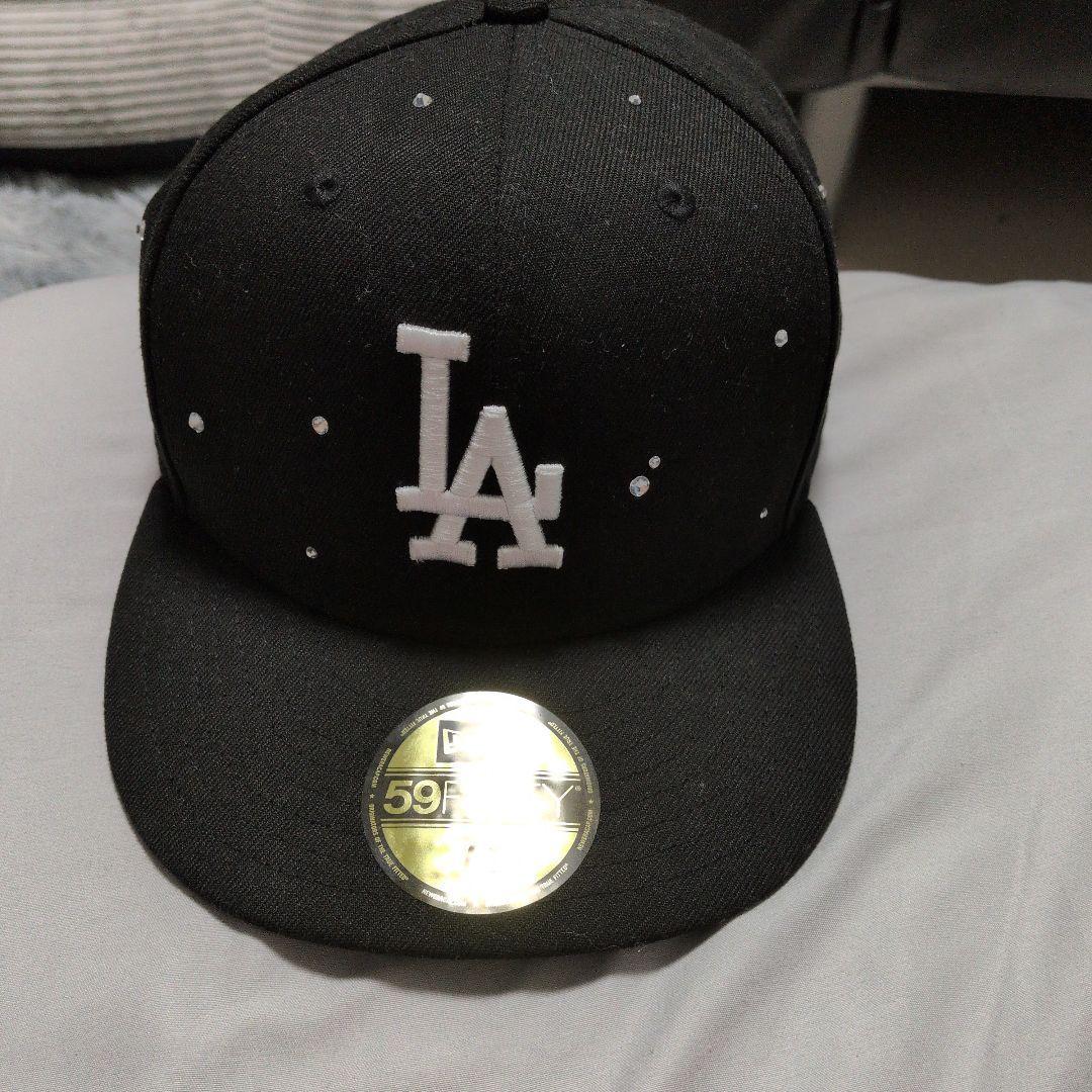 Used New Era LA Dodgers 59FIFTY Cap Glitter