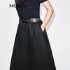 MO&Co. A-Line Mid-Length Skirt
