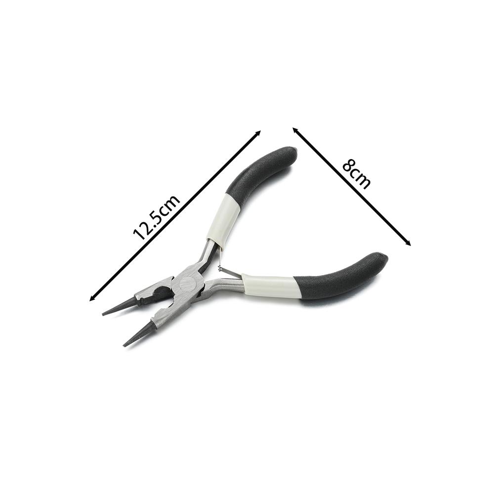 High-carbon Steel Jewelry Making Pilers Durable Needle Round Nose Cutting Wire Diagonal Pliers for Jewelry Making Repair Tools