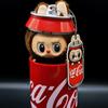 Third Gen Labubu Cola Edition Pop Mart Sit Sit Party Vinyl Plush Blind Box
