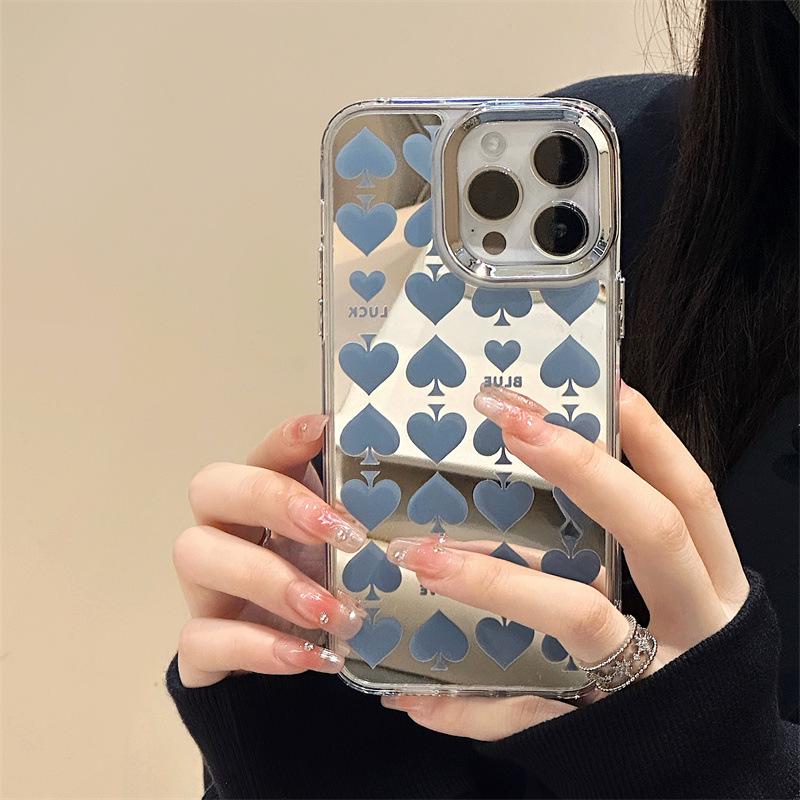 Zhitai Apple iPhone Case: 3-in-1 Mirror Case for iPhone 13, 14 Pro, 15 Pro, 7, 8 - Unique Design