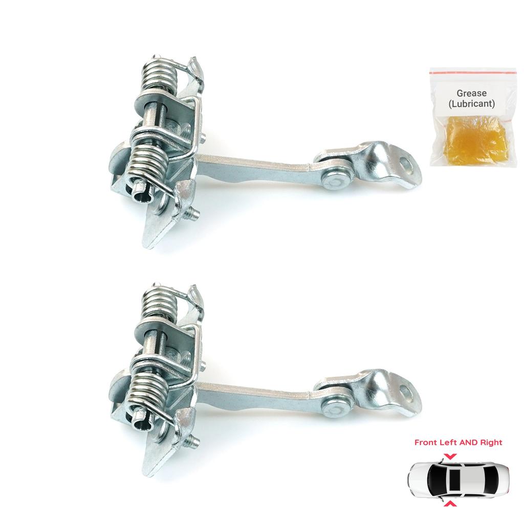 BDP179-1 2 Pieces Front Left AND Right Door Catch Hinge Brake Stop Check Strap Limiter for Citroen C3 MK1 MK2 2002-2016 9181N0