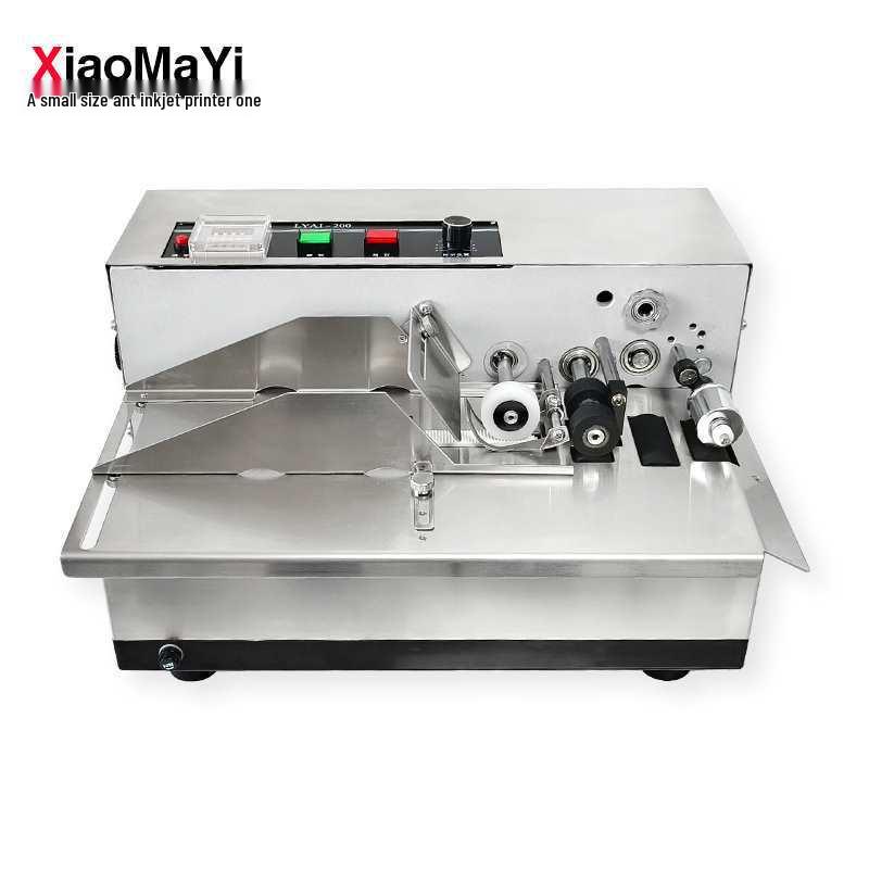Compact Date & Label Sticker Coding Machine for Plastic Bags