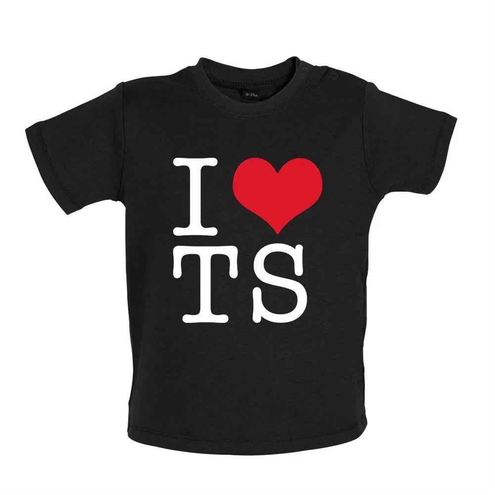 

I Love TS - Baby Kids Boys Girls Unisex T-Shirt / Babygrow - Taylor Music Musician Tour Gig Love Fan 100