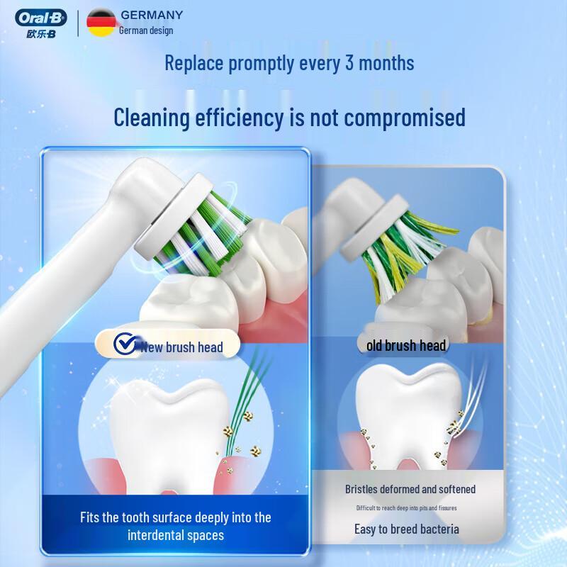 Oral-B Replacement Electric Toothbrush Heads - 3 Pack