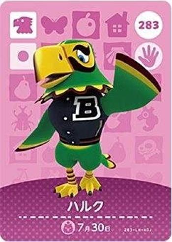 

Animal Crossing amiibo Card 3 Халк Vol. [283]