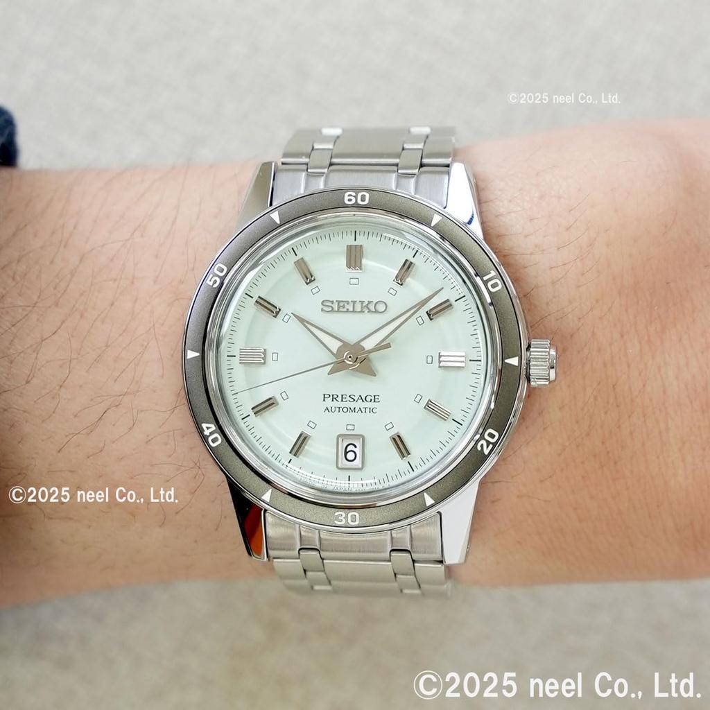 Seiko Presage Style 60's SARY265 Men's Automatic Watch, Silver