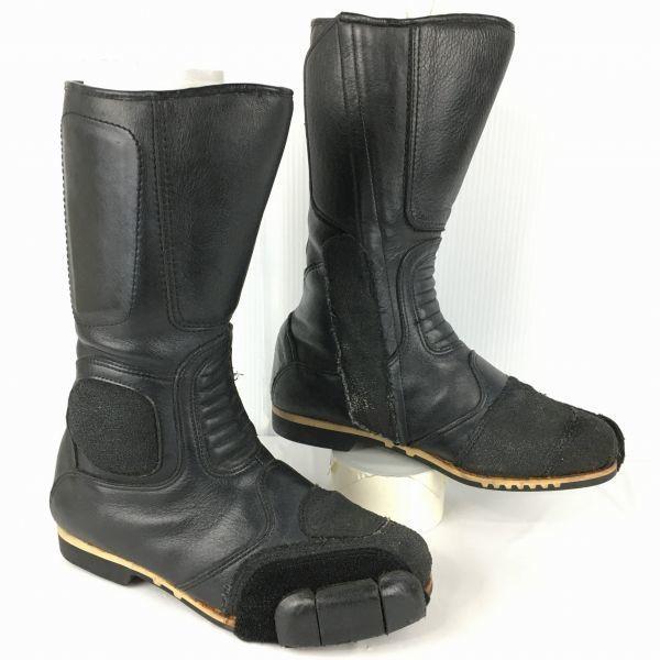 

Plicana Vintage Motorcycle Riding Boots Black Size 24.0-24.5cm