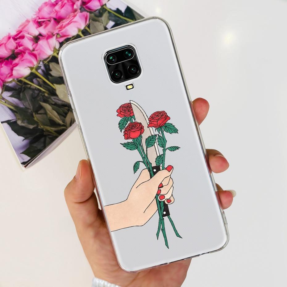 For Xiaomi Redmi Note 9s Phone Case Cool Fashion Design Soft Silicone TPU Back Cover For Redmi Note 9 Pro Max Note9s 9Pro Bumper