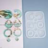 Crystal Epoxy Resin Mold DIY Crafts Jewelry Pendant Mold Handmade Multi-style Earrings Eardrop Danglers Silicone Mould