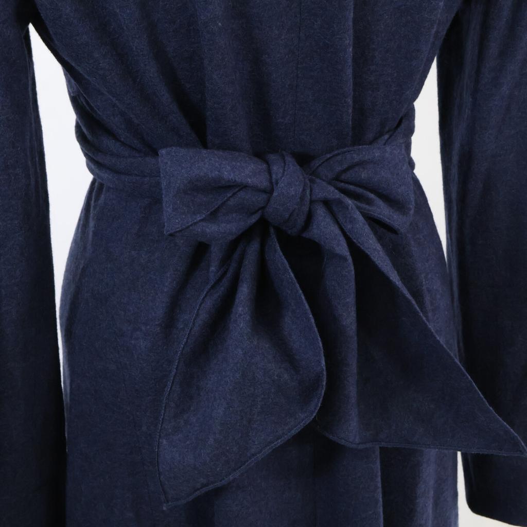 CHANEL [Domestically Authorized] 98A P11948V06806 CC Logos Wool Bolero Docking Long dress 40 blueUsed