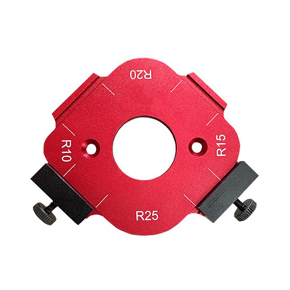 2pcs Adjustable Radius Router Bit Template 10-25R And 30-50R Corner Radius Jig  Router Table Use