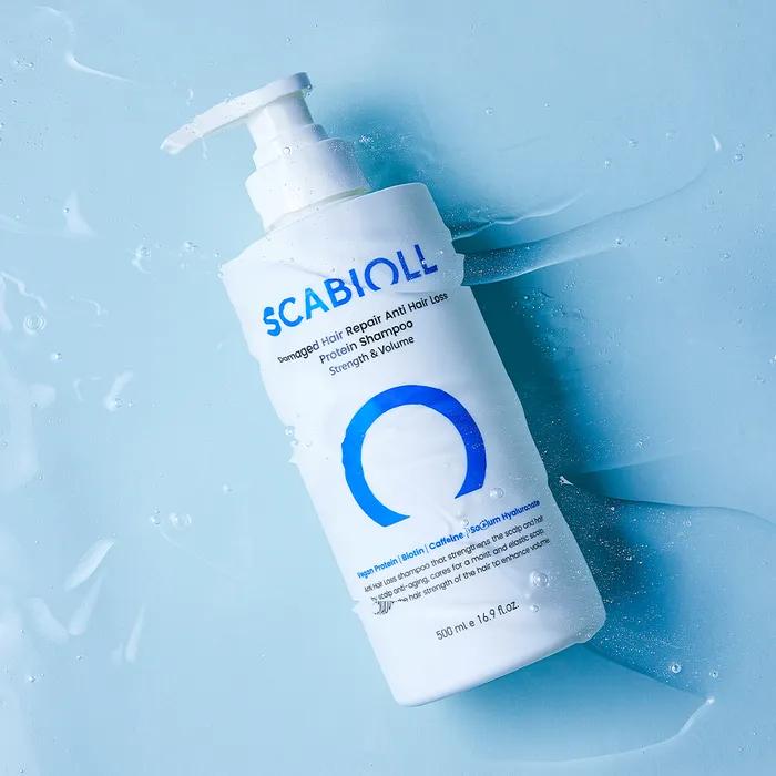 Protein-Shampoo zur Verbesserung geschädigten Haares und zur Linderung von Haarausfall 500 ml