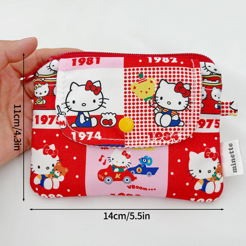 

Kawaii Monchhichi& Money Purse Japanese Style Cartoon Wallet Girls Coin Keys Headphone Storage Bags Card Holder Pouch