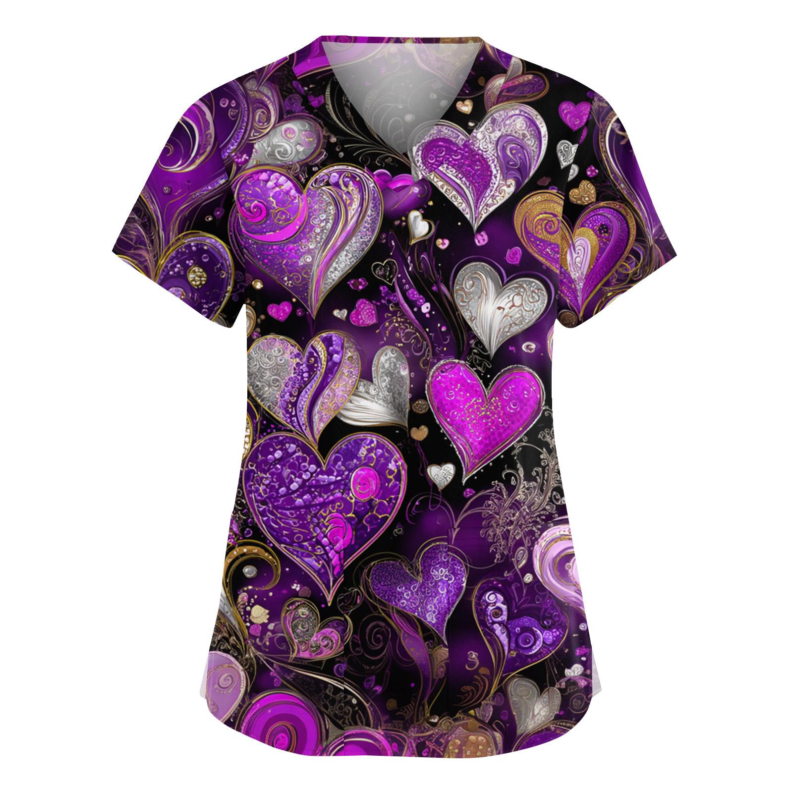 

Женская мода V-образный вырез короткий рукав комбинезон с карманами принт топы одежда XL