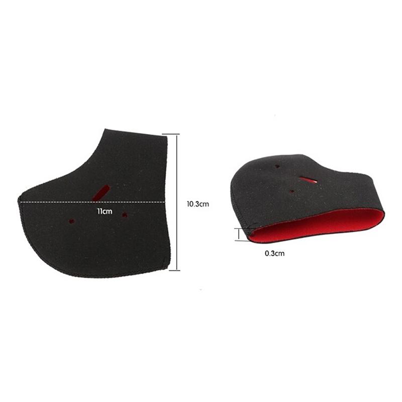 1 Paar Weiche Stoff Feuchtigkeitsspendende Fersensocken Pflege Rissige Fußhautpflege