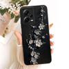 For Xiaomi Redmi Note 12 Pro Plus Case Popular Flower Soft Liquid Silicone Shockproof Cover For Redmi Note 12 Pro Note12 5G Case