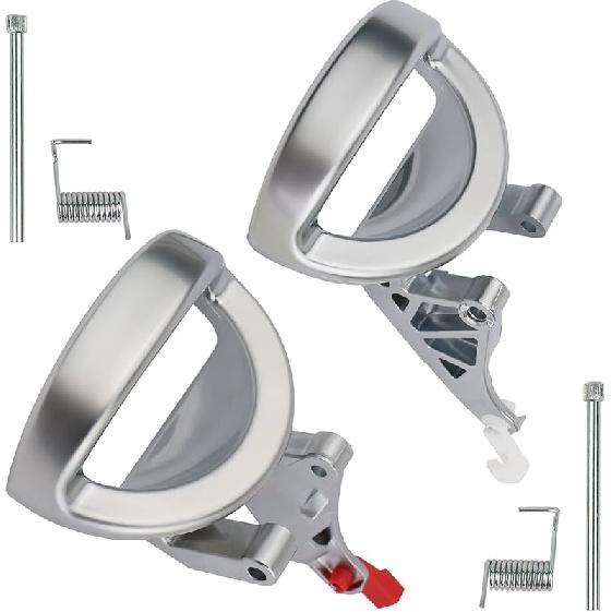 APPERFiT Interior Door Handle Front/Rear Left Driver Side Compatible With Dodge Nitro 2007 2008 2009 2010 2011 Replaces 68004829AA