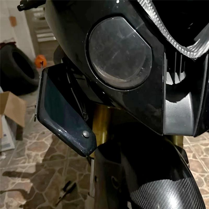 Precise Motorcycle Side Fairing Panel Cover Downforce Spoiler For BMW S1000RR 2010-2018 Accessories