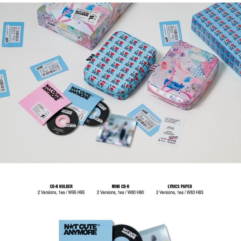 ILLIT [NICHT MEHR SÜSS] 1. Single-Album ILLIT X ASHLEY WILLIAMS POUCH