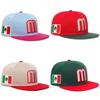 Mexicaanse Baseballpet Met Verstelbare Pasvorm Voor Zomerse Zonbescherming Fans