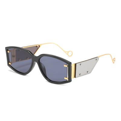 Sunglasses, Trendy Personalized Wooden Nails, Side Lens Glasses, The Same Large-Frame Sunglasses.