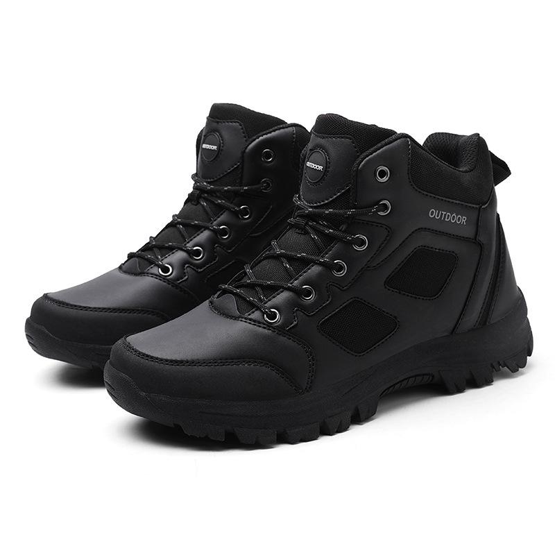 Large Size Outdoor Martin Boots High-top Mountaineering Boots Waterproof and Non-slip Summer Desert Outdoor Boots Men