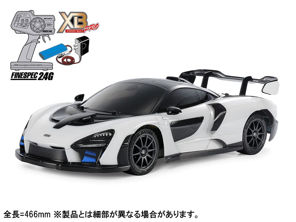 Tamiya XB Series McLaren Senna Painted Complete Model with Radio 57936 1/10 No.236 (TT-02 Chassis)
