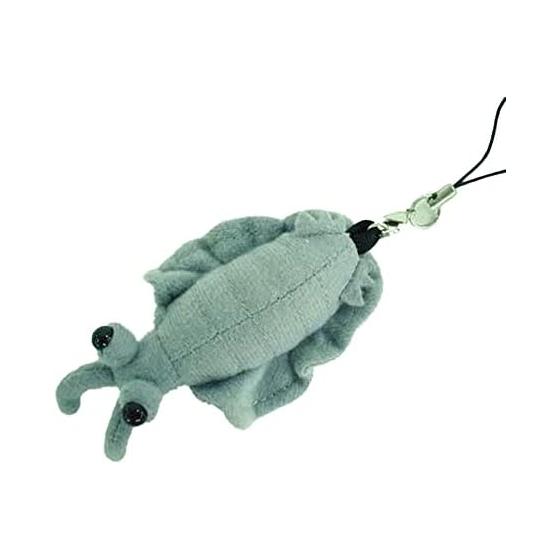 Ancient Creatures Series Anomalocaris Plush Strap Gray 5641B