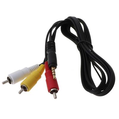 AV Cable V Audio Video TV Code Lead Canon DV Mini HD Camera STV-250 N.