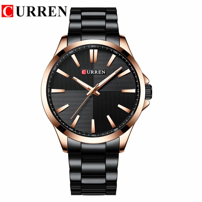 CURREN 8322 Men's Waterproof Large Dial Casual Fashion Watch