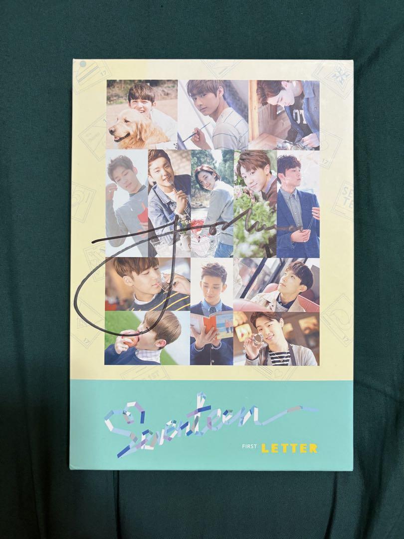 

[USED] SEVENTEEN Joshua autographed LOVE&LETTER CD