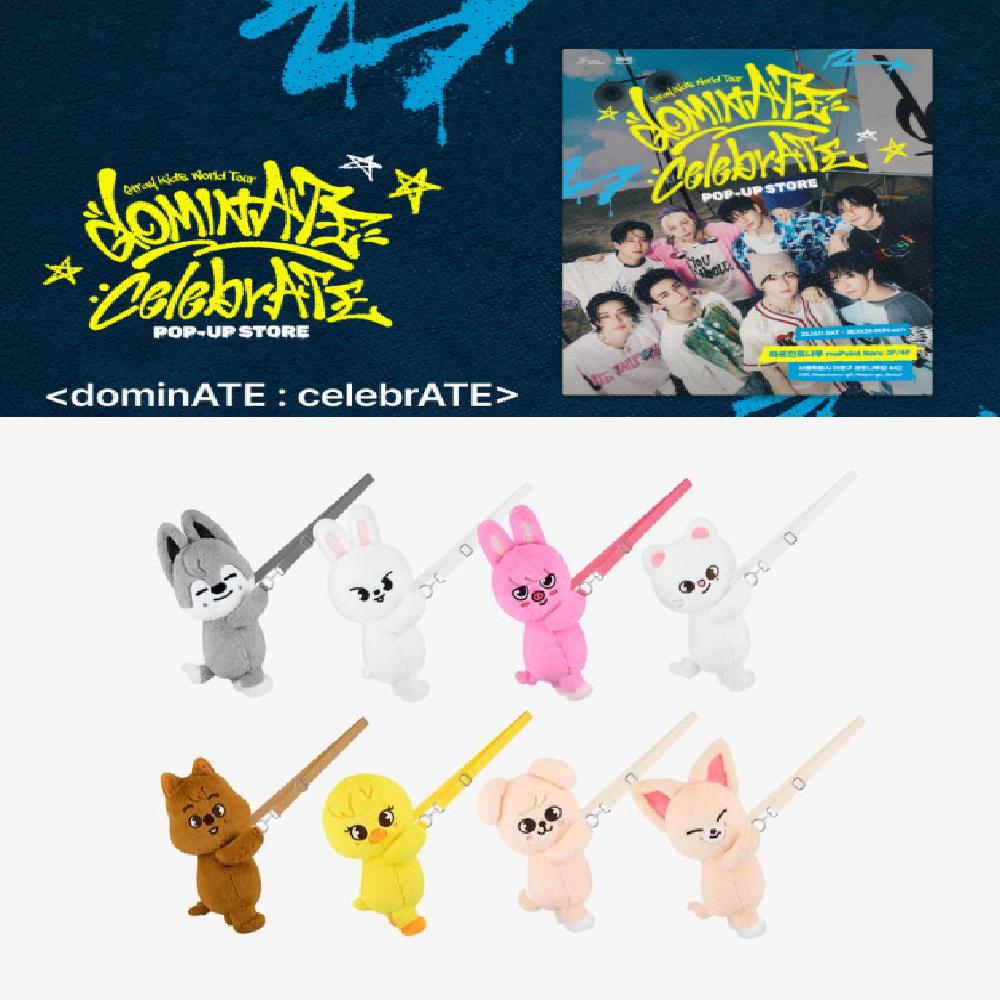 Předobjednávka Stray Kids World Tour dominATE: oslavte SKZOO plyšovou tašku