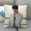 Custom Lee Dong Wook KPOP Pillowcase  Wedding Decorative Cotton Linen Pillow Case For Home Pillow Cover 45X45cm One Side