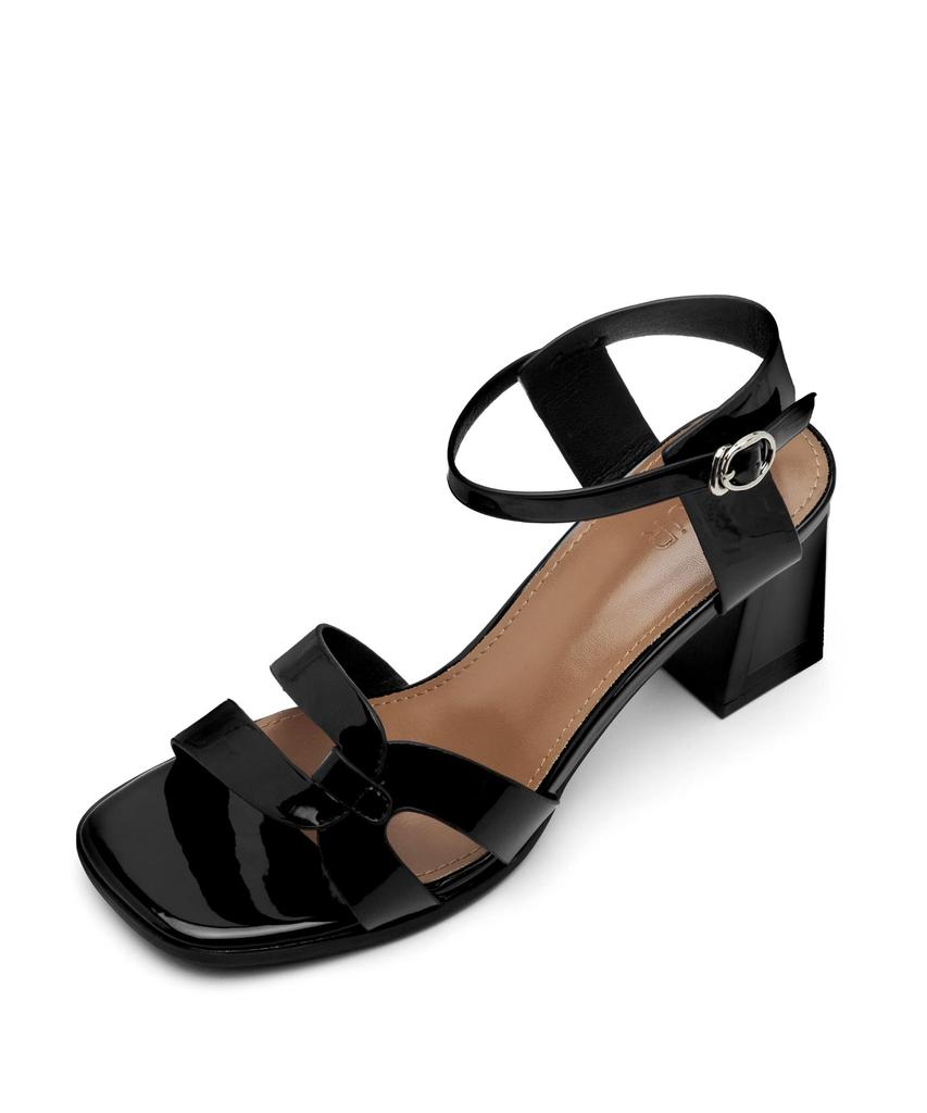 Spur Voile Color Blocking Sandal 7.8Cm Strap Sandals -Us9056 (3Color)