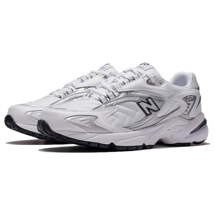 Neu New Balance 725 Metallic Silver Weiß ML725B