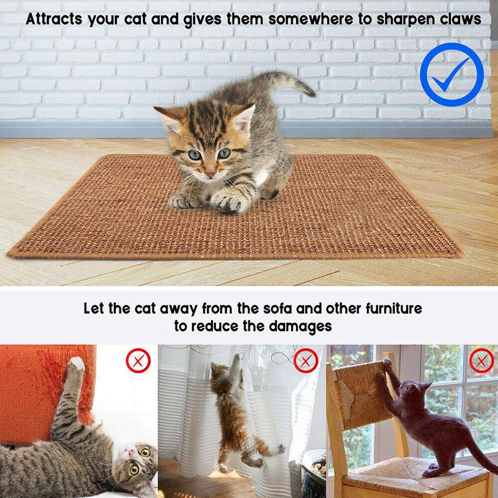 cat claws scratching pad