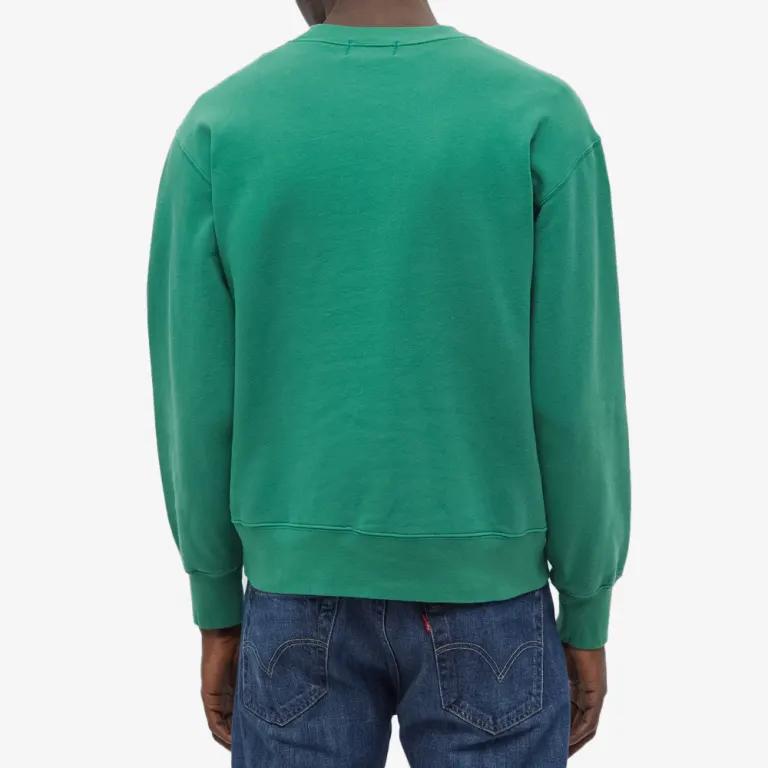 Levis Lvc Series Digital Print Crewneck Sweatshirt Men Sweatshirt Green A2210-0000