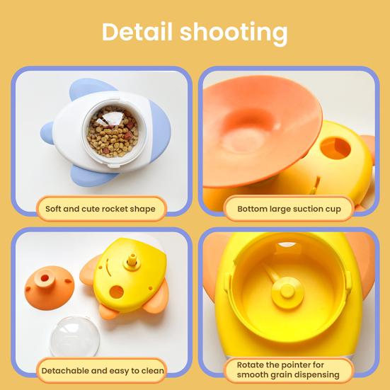 Pet Toy Slow Feeder Ball for Dogs And Cats Treat Dispensing Tumbler Toy Interactive Puppy Toy for Enrichment And Energy Release
